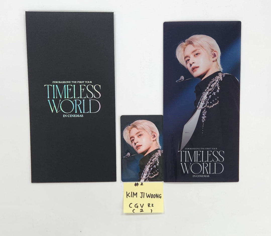 ZeroBaseOne (ZB1) The First Tour [TIMELESS WORLD] in Cinemas - CGV Event Ticket Holder + Photocard [25.3.19]