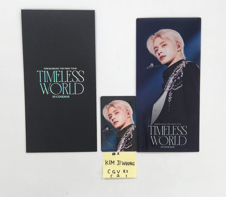 ZeroBaseOne (ZB1) The First Tour [TIMELESS WORLD] in Cinemas - CGV Event Ticket Holder + Photocard [25.3.19]