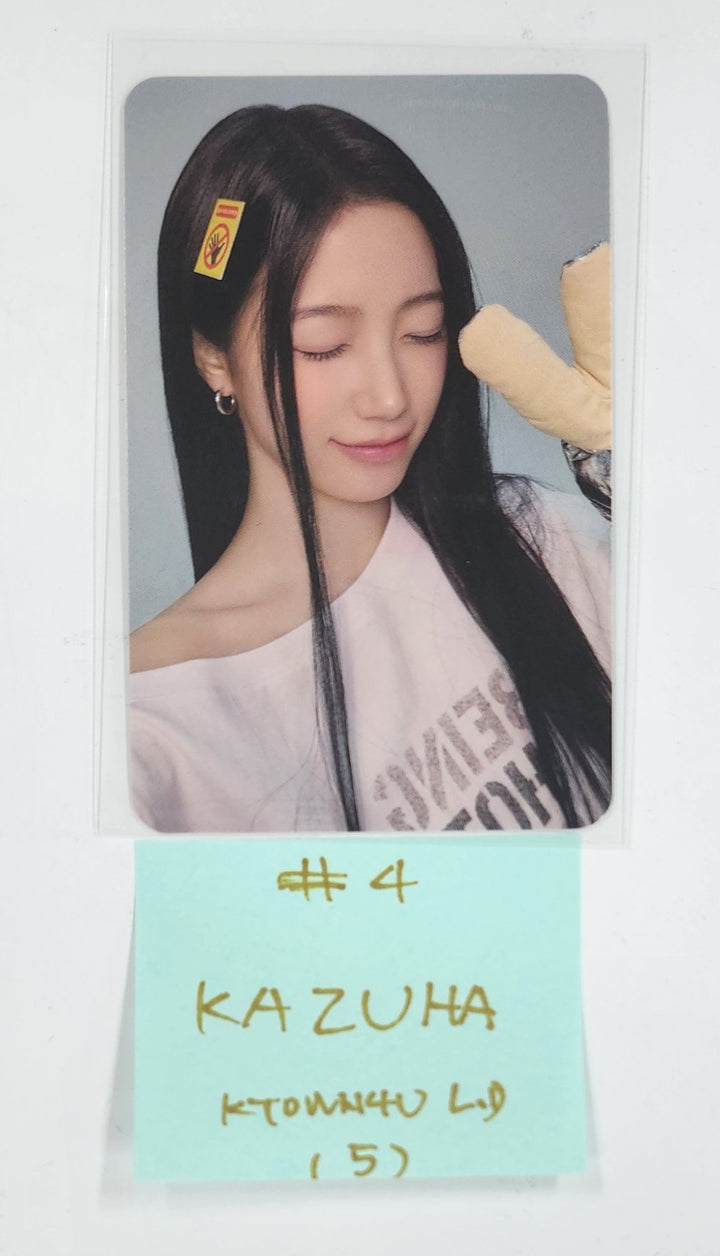 Le Sserafim "Hot" - Ktown4U Lucky Draw &amp; Drink Event Photocard [25.3.19]