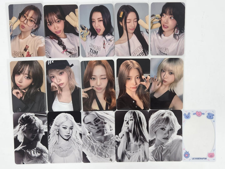 Le Sserafim "Hot" - Ktown4U Lucky Draw &amp; Drink Event Photocard [25.3.19]