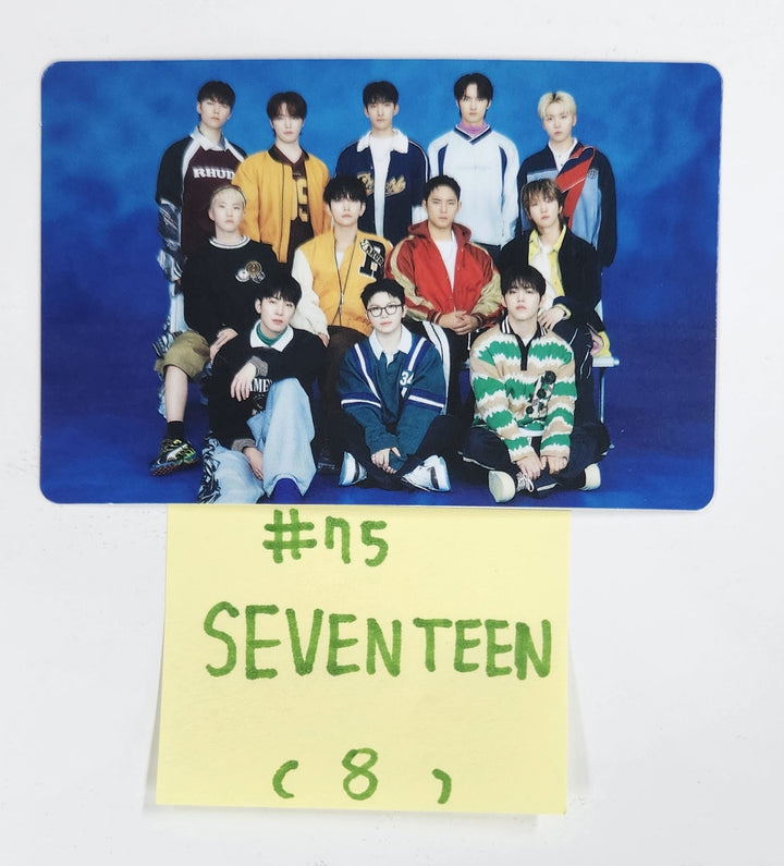 SEVENTEEN "CART LAND" 2025 SVT 9TH FAN MEETING - Official Trading Photocard (3) [25.3.19]