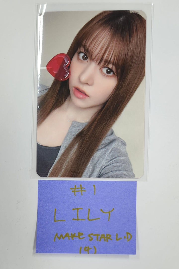 NMIXX "Fe3O4: FORWARD" - Makestar Lucky Draw Event Photocard, Mini Photocard [25.3.20]