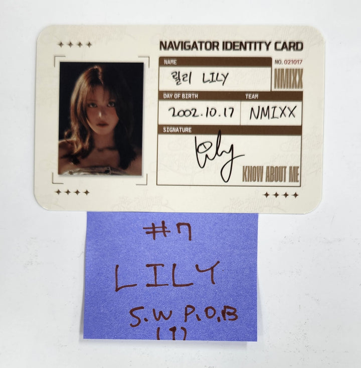 NMIXX "Fe3O4: FORWARD" - Soundwave Pre-Order Benefit Photocard [25.3.20]