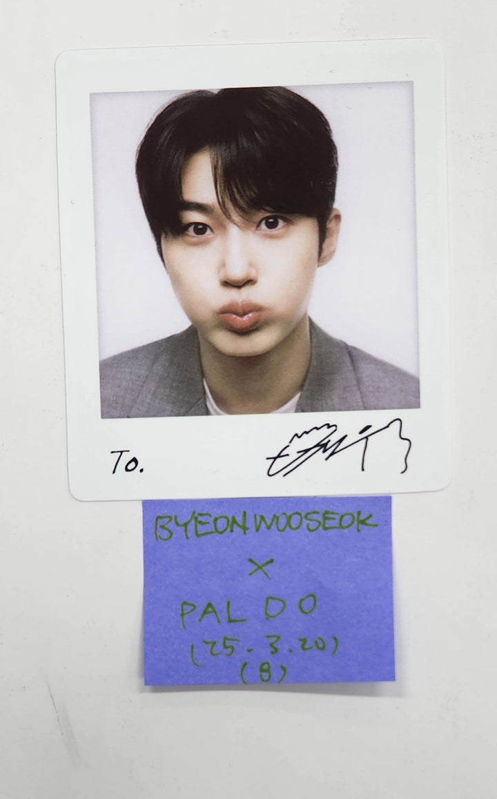 Byeon Wooseok - PALDO Event Slim PVC Instax Polaroid Type Photocard [25.3.20]