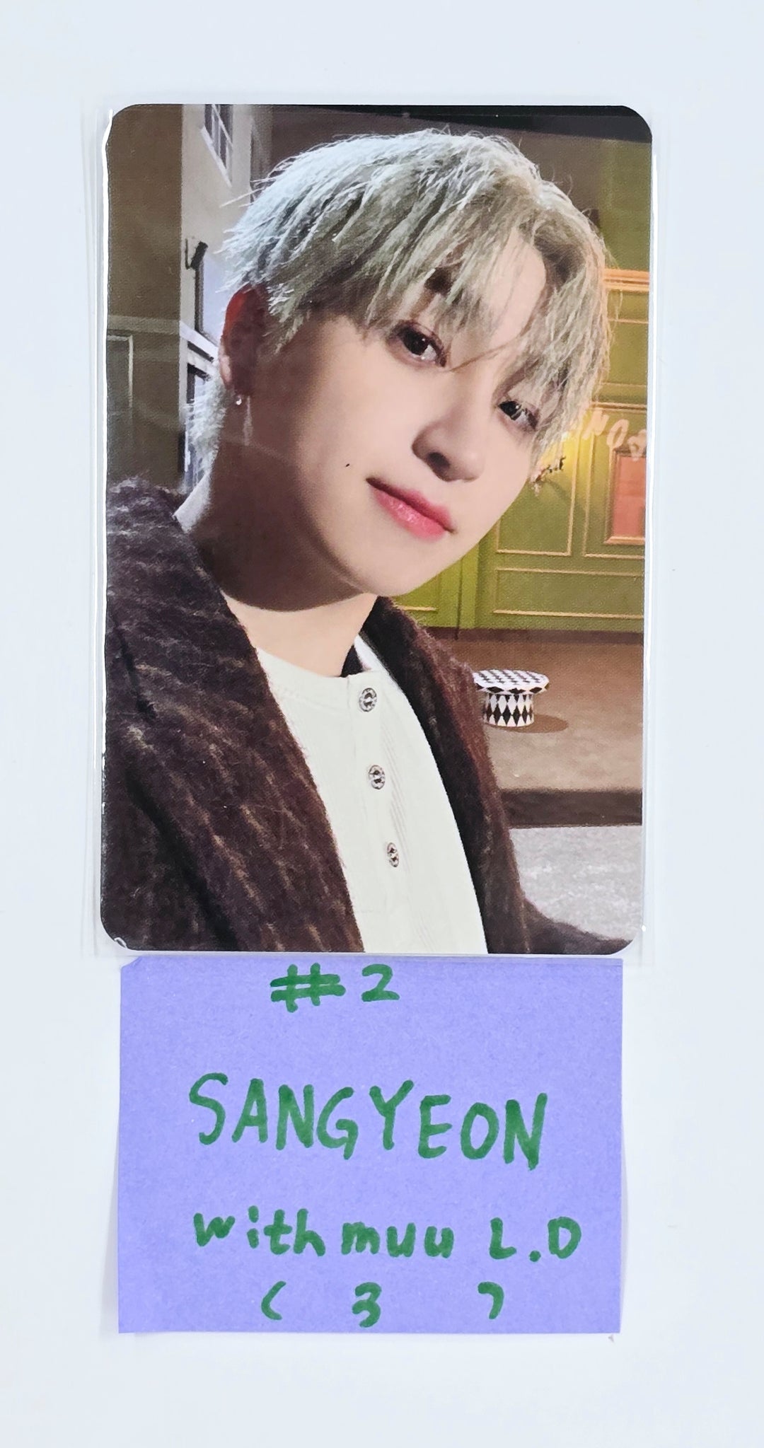 Theboyz "Unexpected" - Withmuu Lucky Draw Event Photocard [25.3.20]