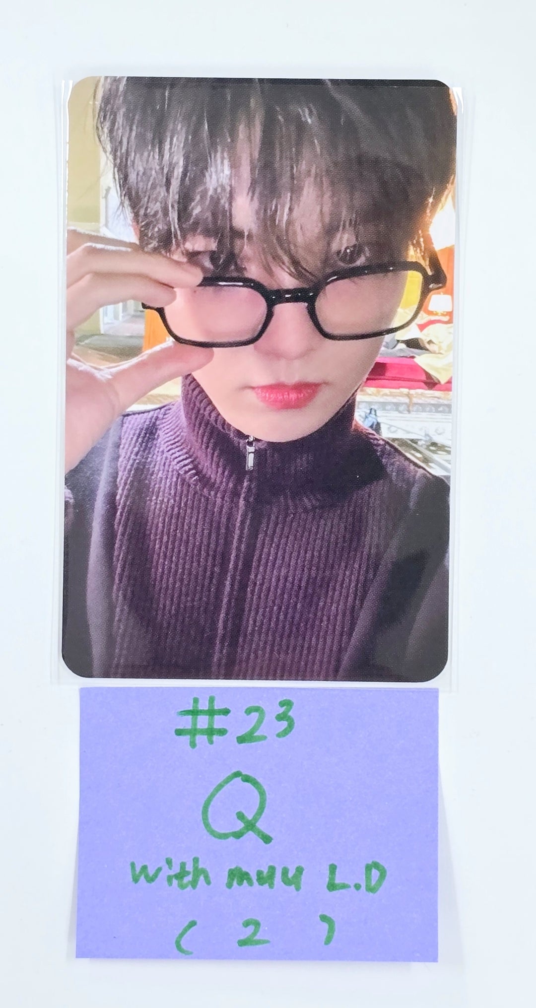 Theboyz "Unexpected" - Withmuu Lucky Draw Event Photocard [25.3.20]