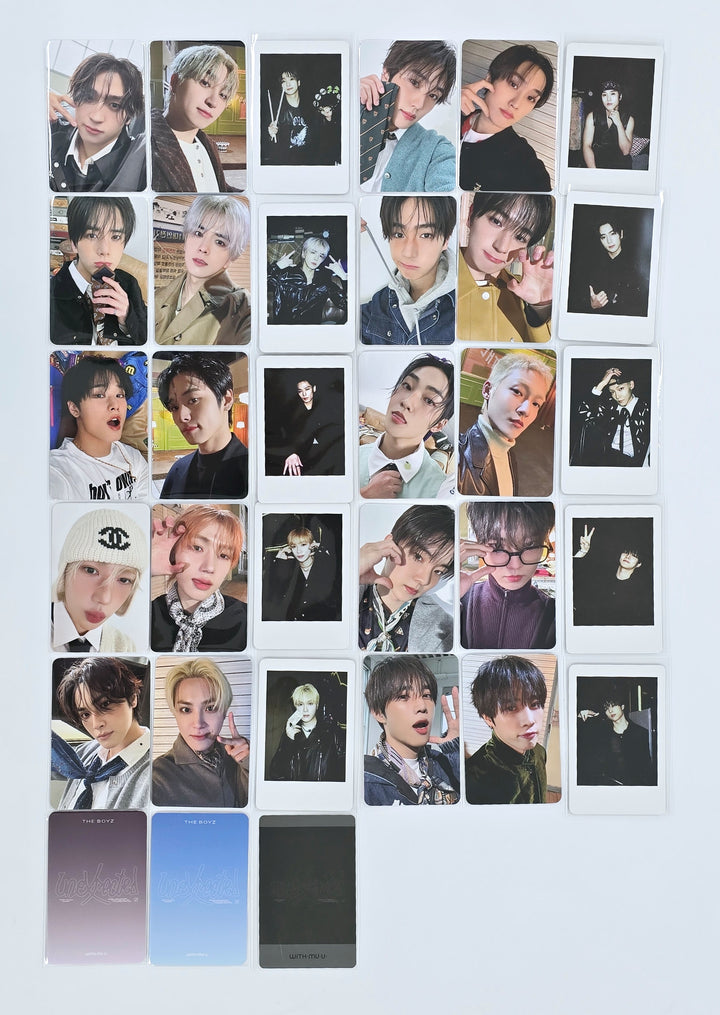Theboyz "Unexpected" - Withmuu Lucky Draw Event Photocard [25.3.20]