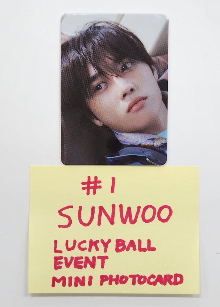 THE BOYZ "Unexpected" - Pop-Up Store Lucky Ball Event Mini Photocard, Postcard [25.3.20]