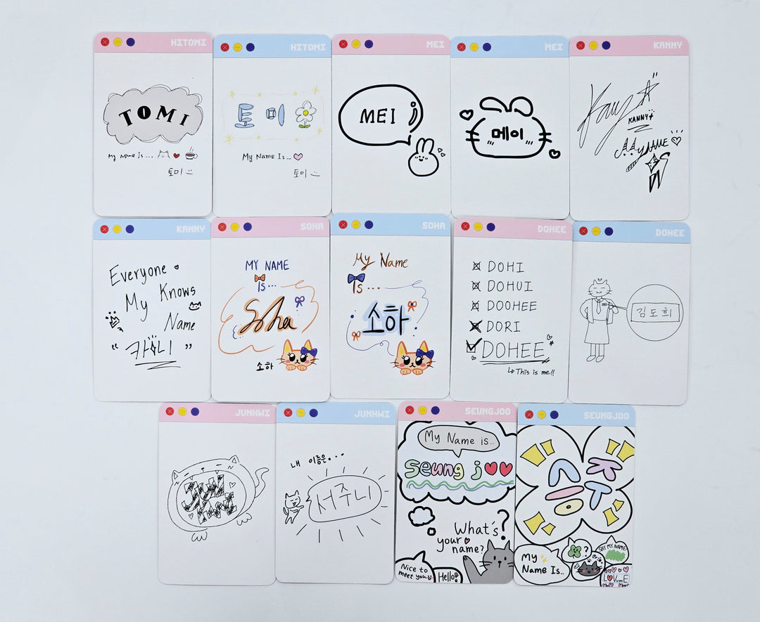 SAY MY NAME "My Name Is..." - Official Photocard [mallang ver.] [25.3.20]