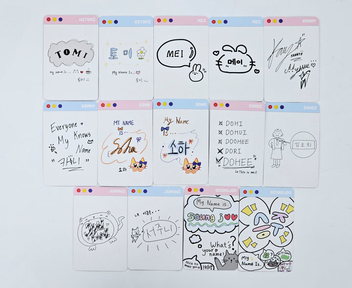SAY MY NAME "My Name Is..." - Official Photocard [mallang ver.] [25.3.20]