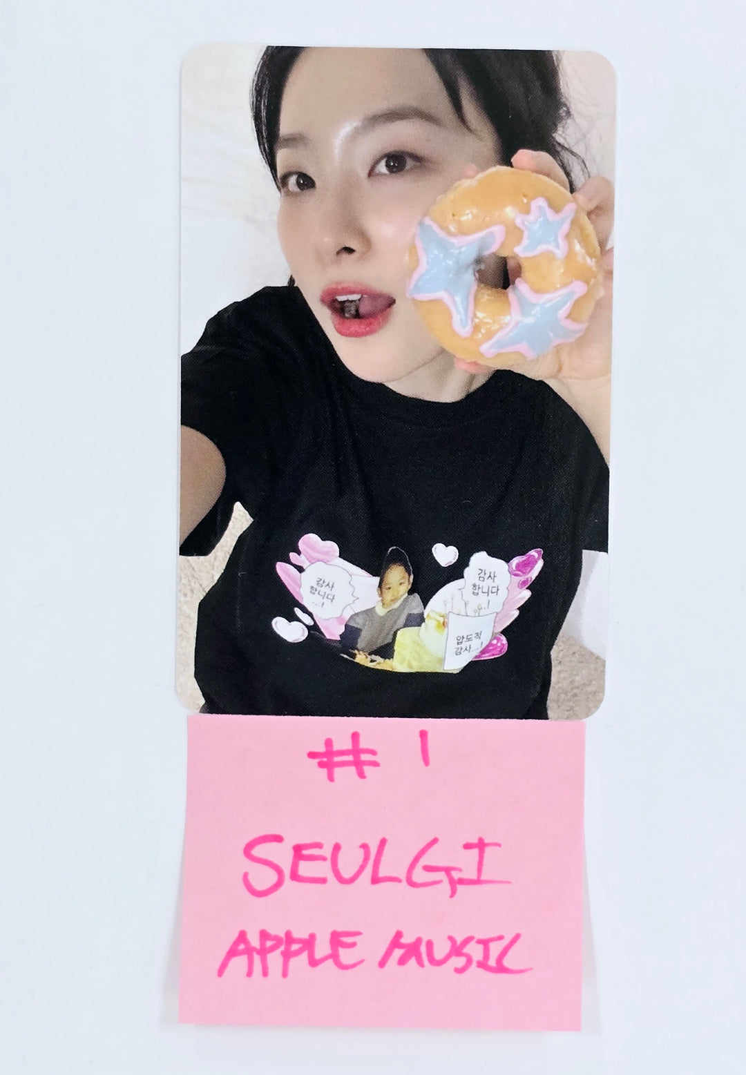 SEULGI (Of Red velvet) "Accidentally On Purpose" - Apple Music Pre-Order Benefit Photocard [25.3.21]