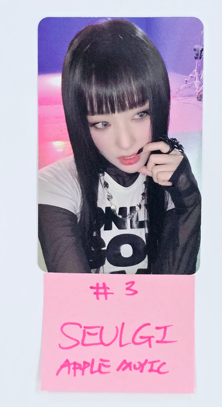 SEULGI (Of Red velvet) "Accidentally On Purpose" - Apple Music Pre-Order Benefit Photocard [25.3.21]