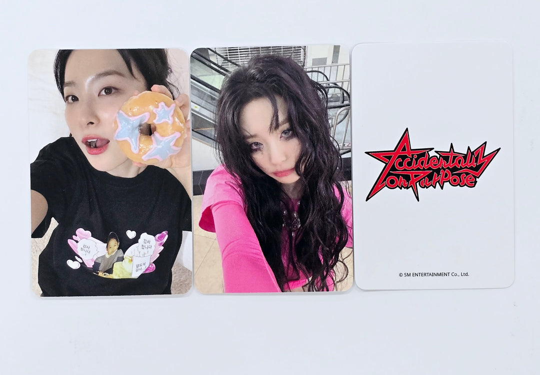 SEULGI (Of Red velvet) "Accidentally On Purpose" - Apple Music Pre-Order Benefit Photocard [25.3.21]