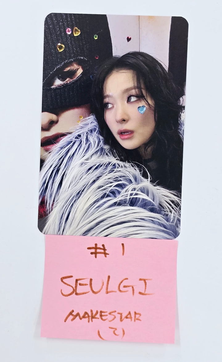 SEULGI (Of Red velvet) "Accidentally On Purpose" - Makestar Pre-Order Benefit Photocard [25.3.21]