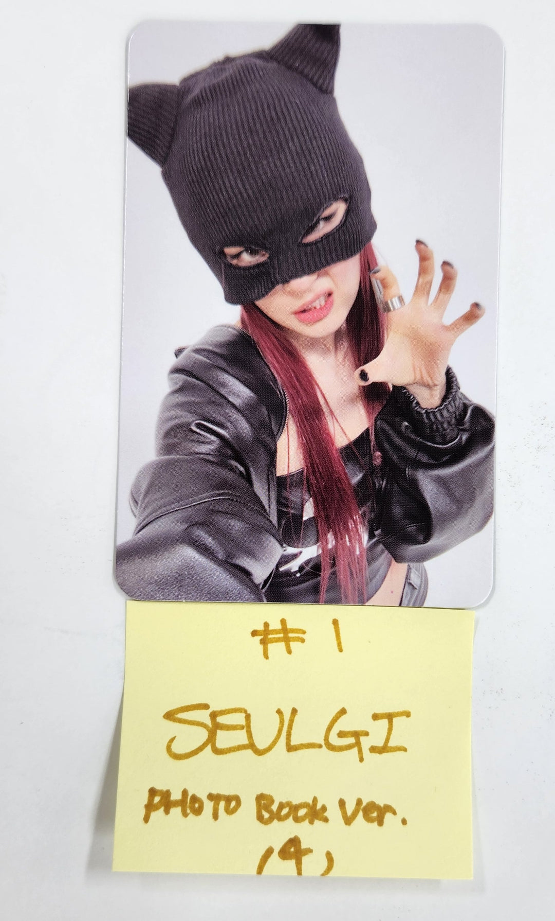 SEULGI (Of Red velvet) "Accidentally On Purpose" - Official Photocard [Photobook, Mini Photobook, Sticker Ver.] [25.3.21]