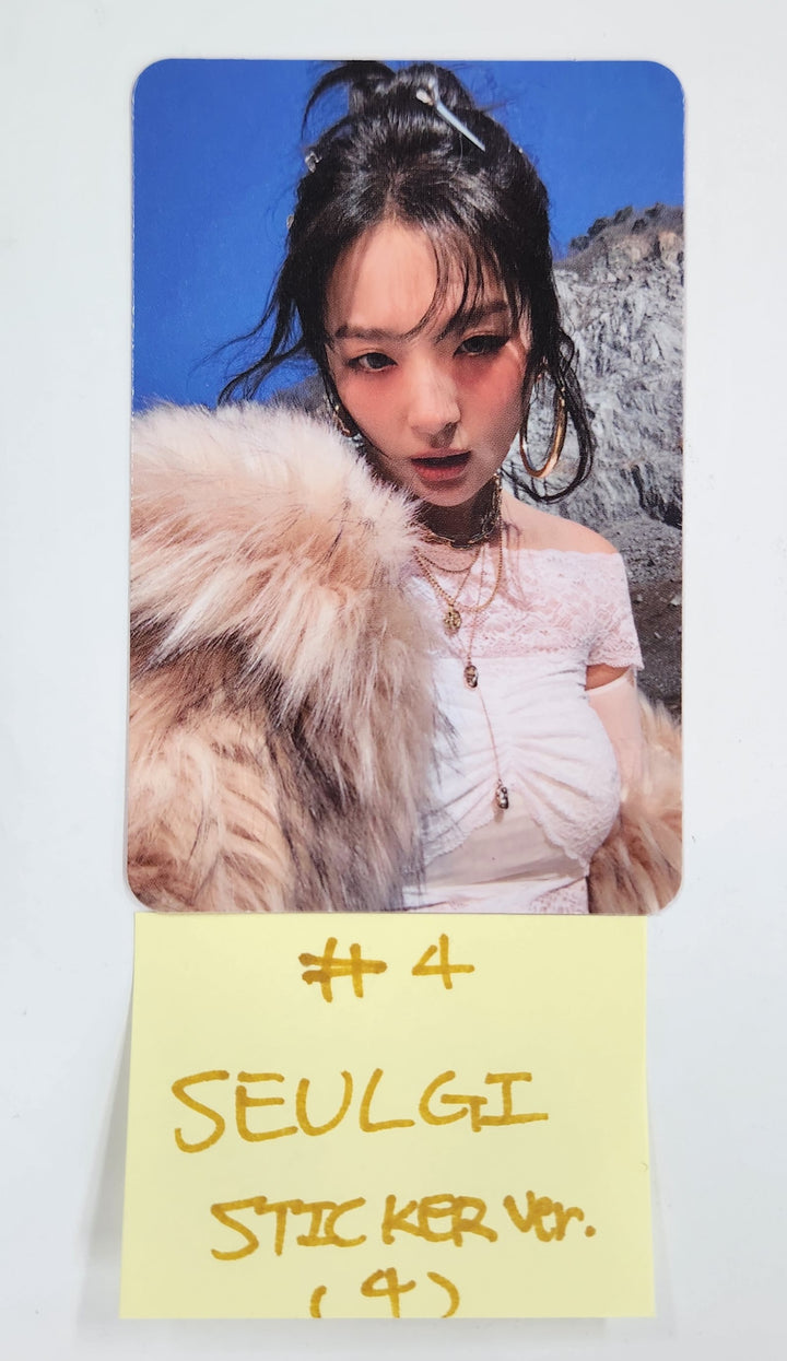 SEULGI (Of Red velvet) "Accidentally On Purpose" - Official Photocard [Photobook, Mini Photobook, Sticker Ver.] [25.3.21]