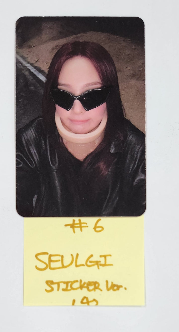 SEULGI (Of Red velvet) "Accidentally On Purpose" - Official Photocard [Photobook, Mini Photobook, Sticker Ver.] [25.3.21]