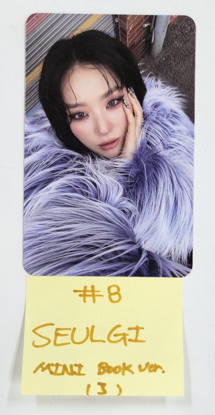SEULGI (Of Red velvet) "Accidentally On Purpose" - Official Photocard [Photobook, Mini Photobook, Sticker Ver.] [25.3.21]