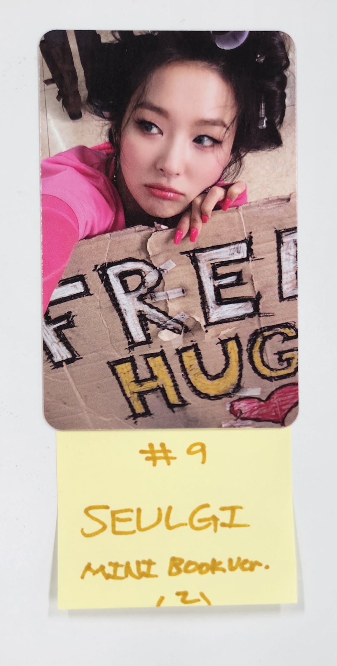 SEULGI (Of Red velvet) "Accidentally On Purpose" - Official Photocard [Photobook, Mini Photobook, Sticker Ver.] [25.3.21]