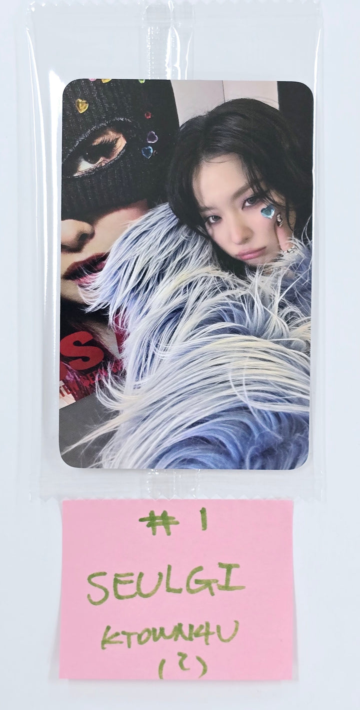 SEULGI (Of Red velvet) "Accidentally On Purpose" - Ktown4U Pre-Order Benefit Photocard [25.3.21]
