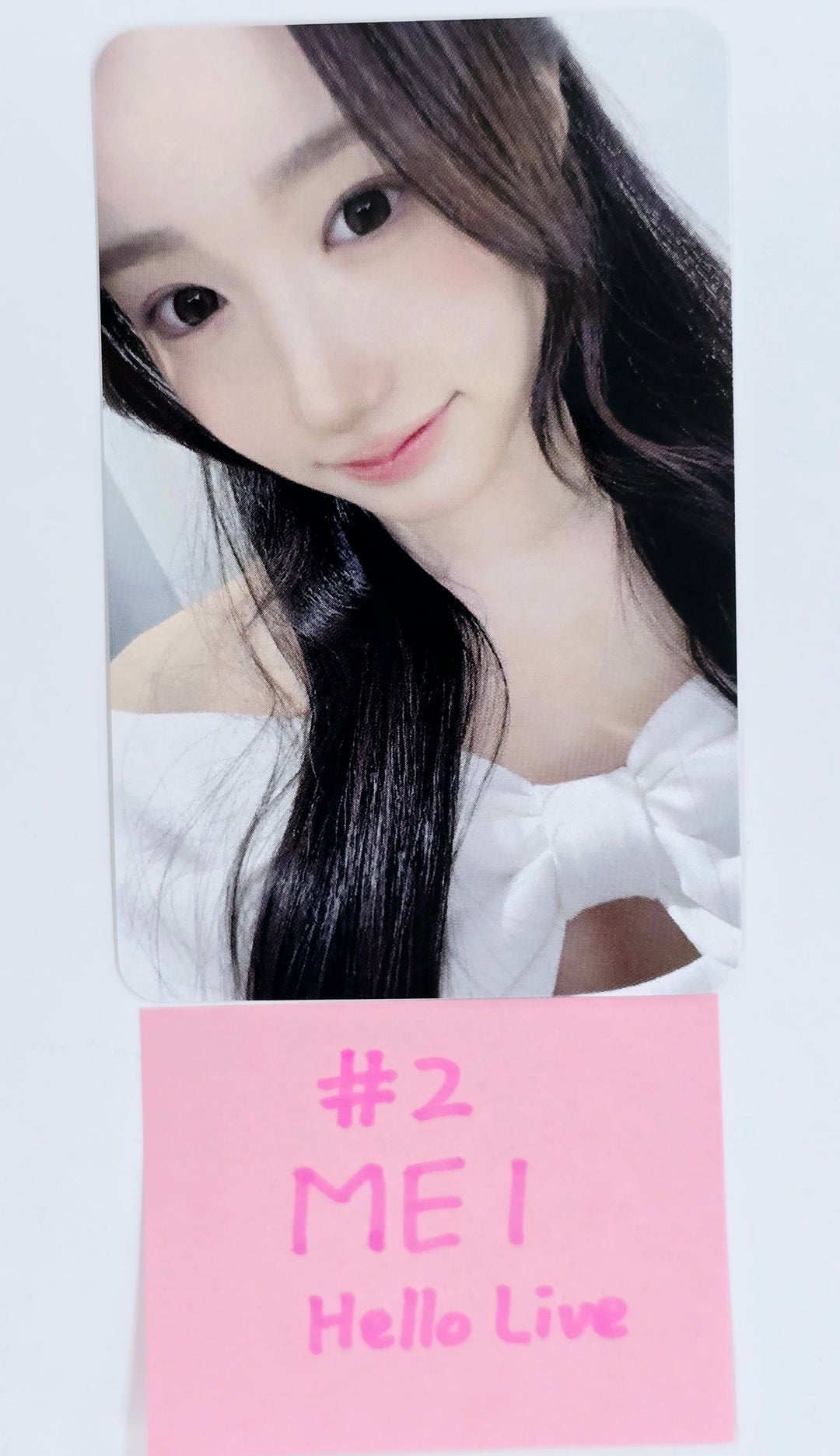 SAY MY NAME "My Name Is..." - Hello Live Fansign Event Photocard [25.3.21]