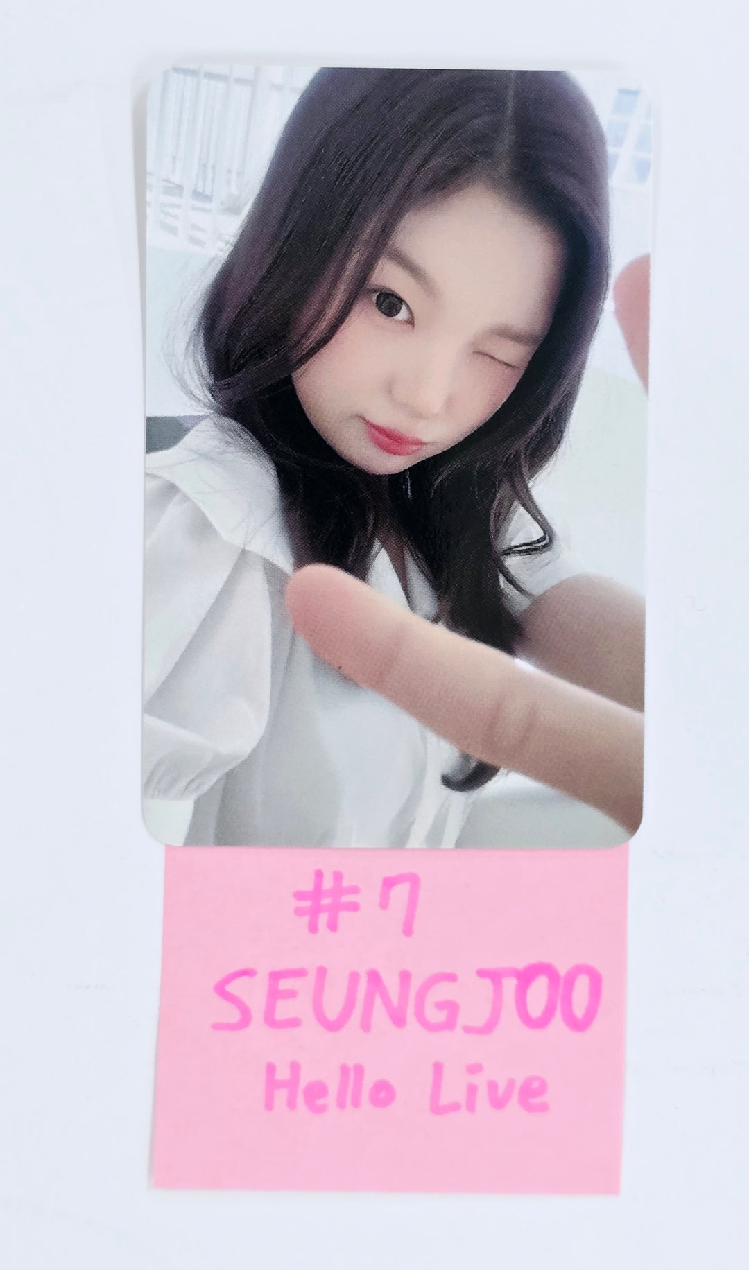 SAY MY NAME "My Name Is..." - Hello Live Fansign Event Photocard [25.3.21]