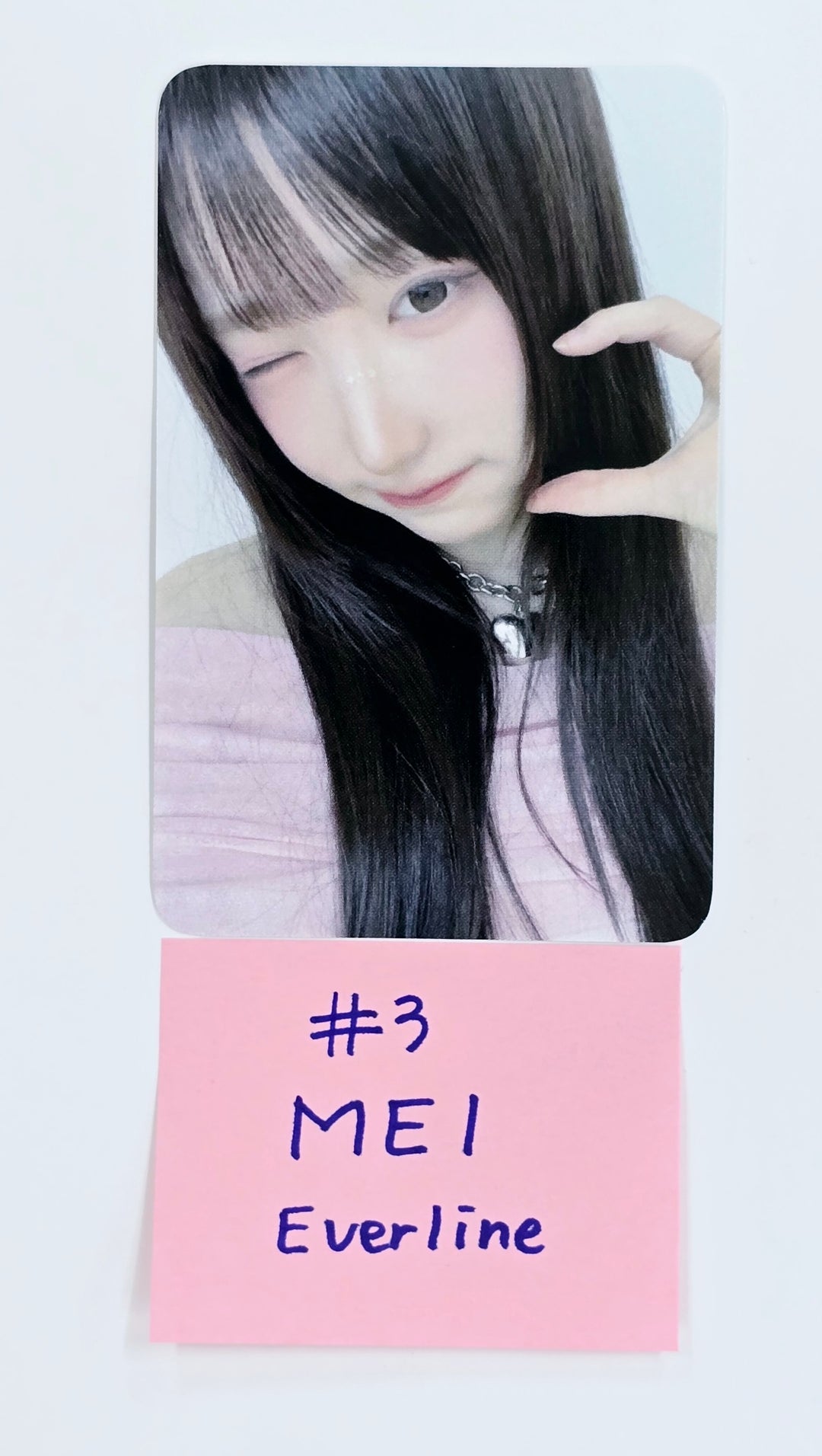 SAY MY NAME "My Name Is..." - Everline Fansign Event Photocard [25.3.21]