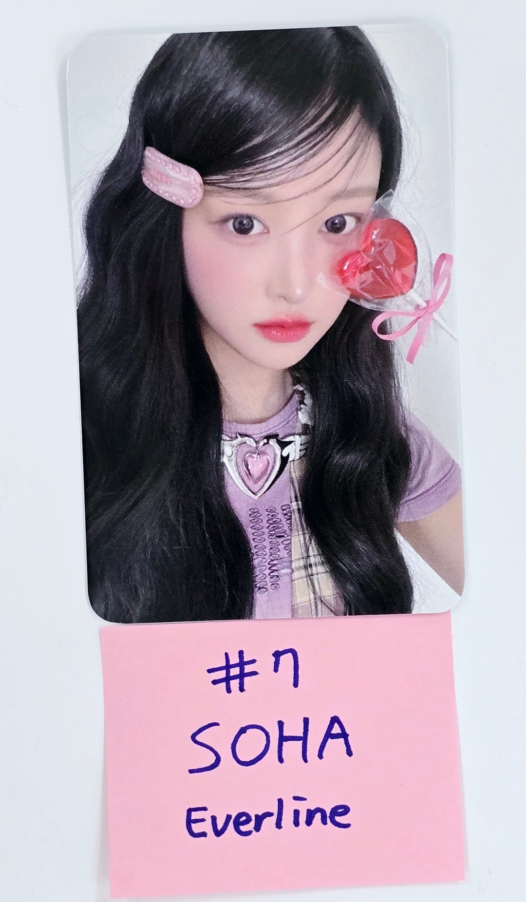 SAY MY NAME "My Name Is..." - Everline Fansign Event Photocard [25.3.21]