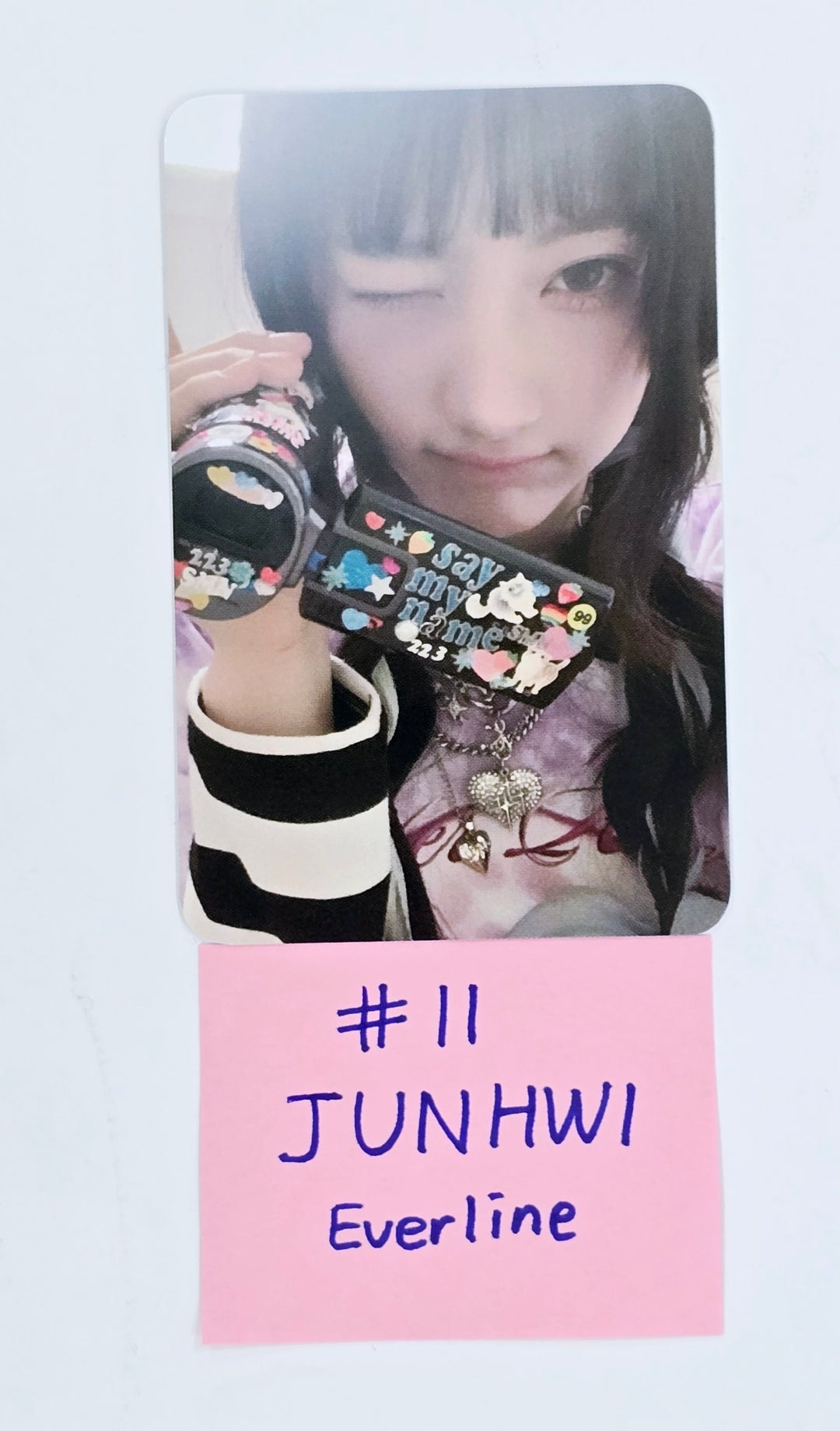 SAY MY NAME "My Name Is..." - Everline Fansign Event Photocard [25.3.21]