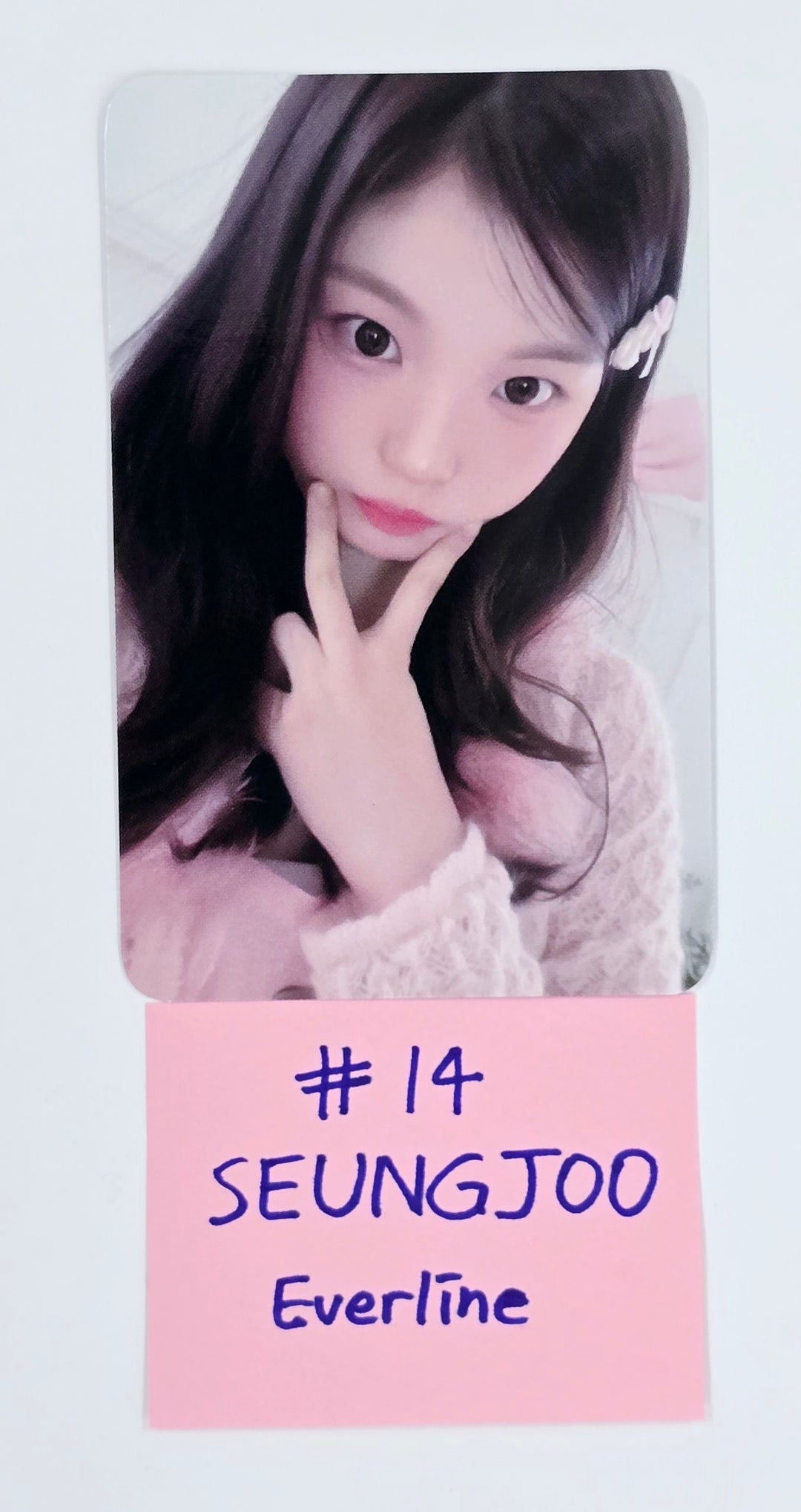 SAY MY NAME "My Name Is..." - Everline Fansign Event Photocard [25.3.21]
