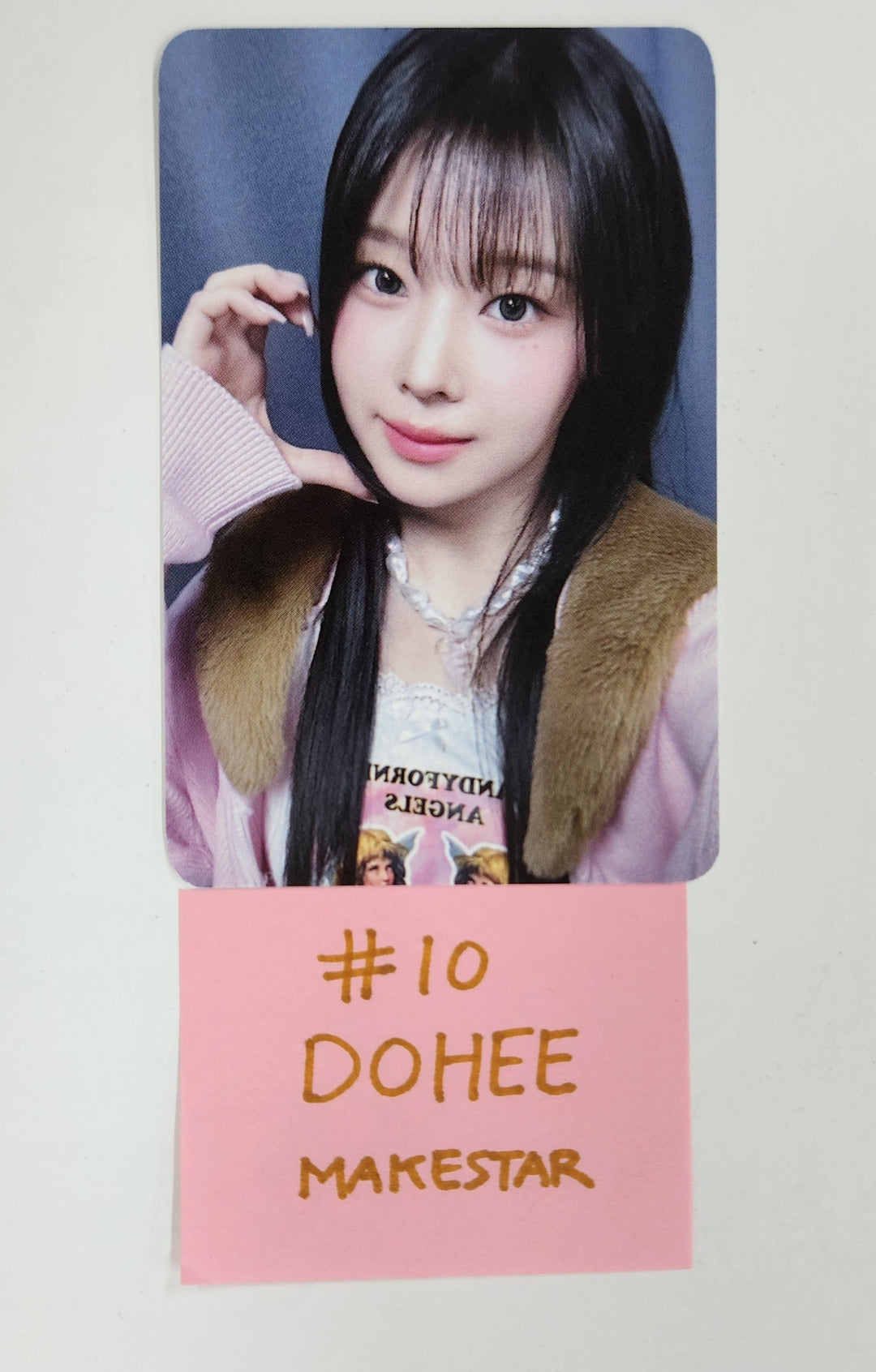 SAY MY NAME "My Name Is..." - Makestar Fansign Event Photocard [25.3.21]