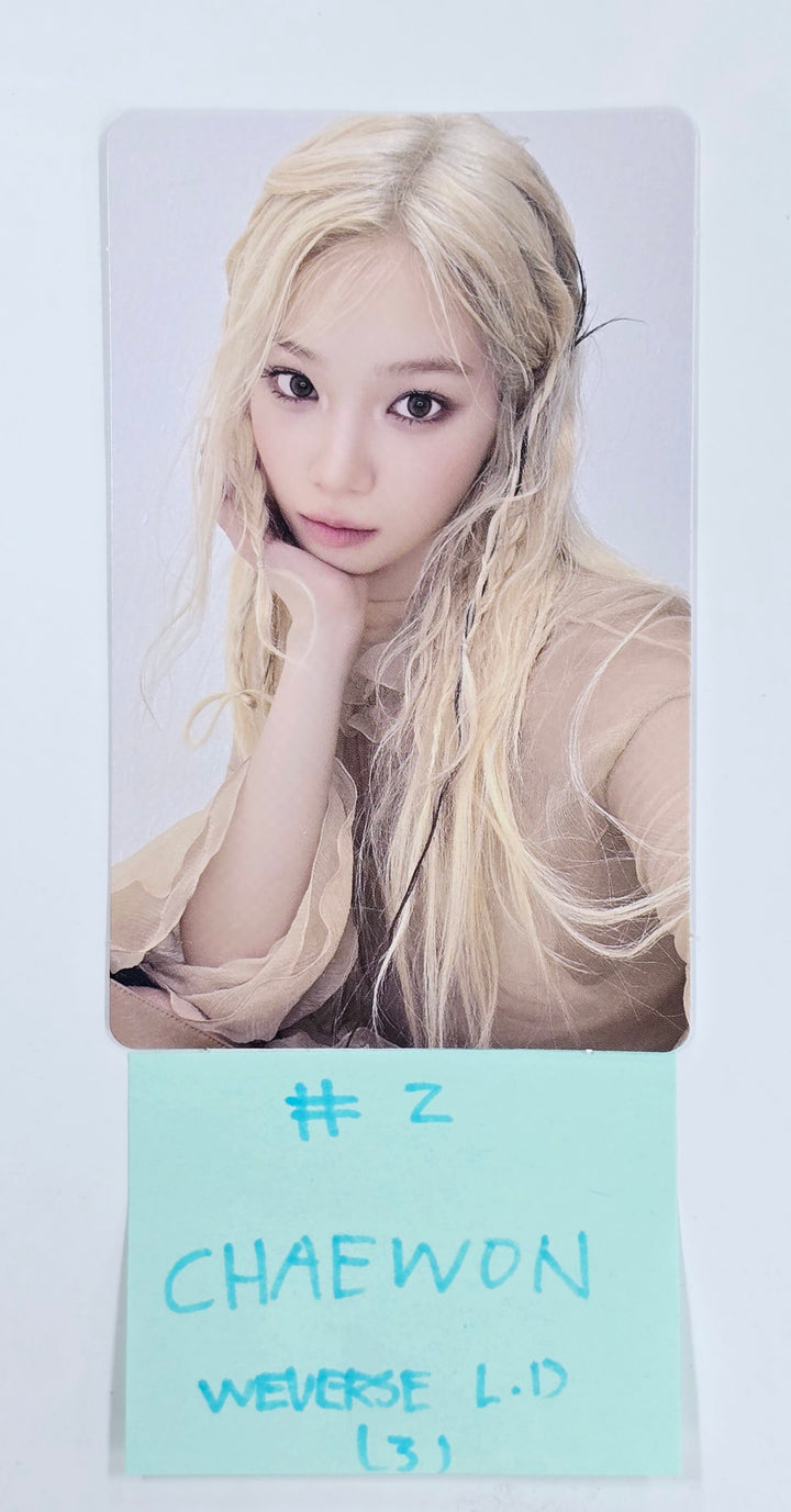 Le Sserafim "Hot" - Weverse Shop Lucky Draw Event Photocard [25.3.24]