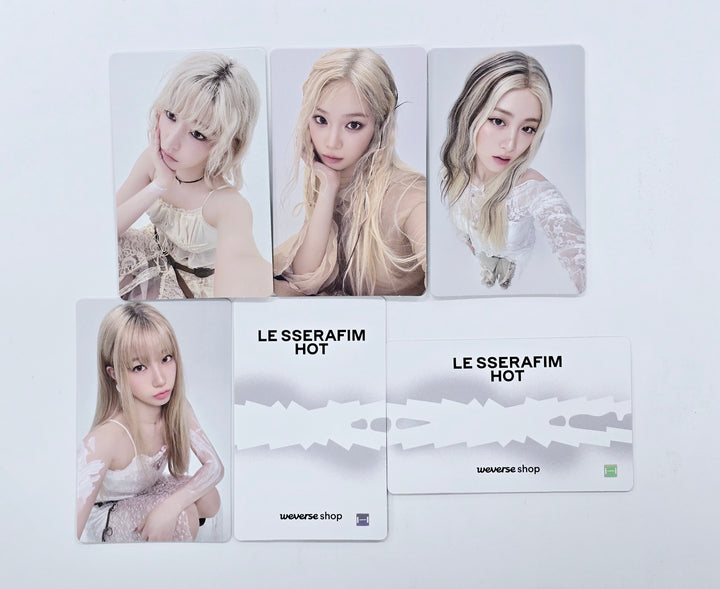 Le Sserafim "Hot" - Weverse Shop Lucky Draw Event Photocard [25.3.24]