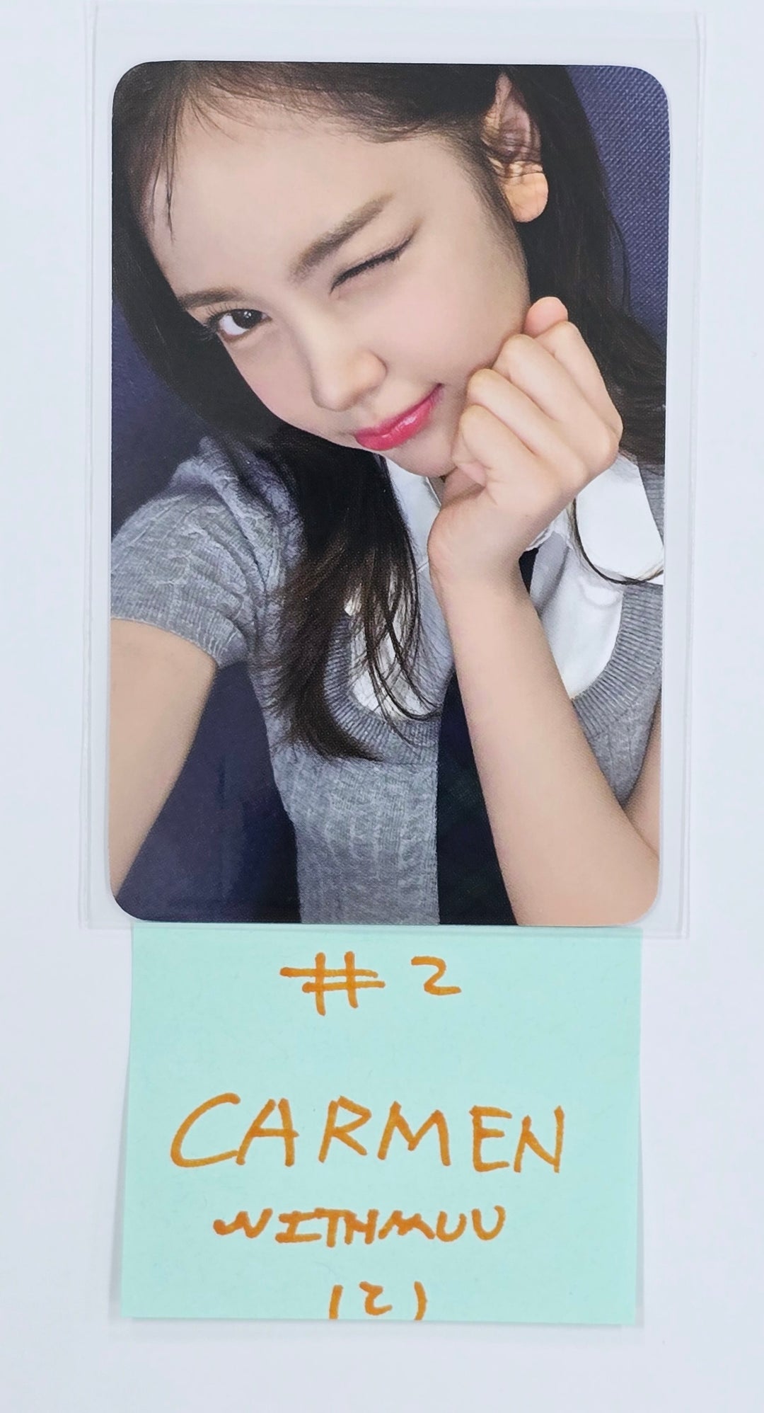 Hearts2Hearts "The Chase" - Withmuu Fansign Event Photocard [25.3.24]