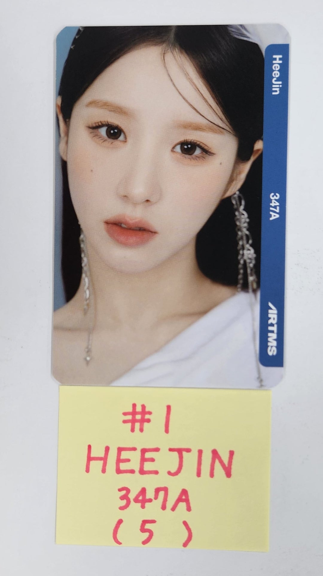 ARTMS "Lunar Theory" 2025 World Tour - Official cream double class objet Photocard [25.3.24]