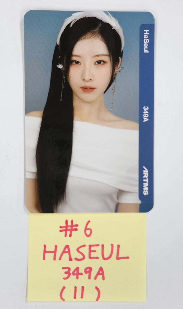 ARTMS "Lunar Theory" 2025 World Tour - Official cream double class objet Photocard [25.3.24]
