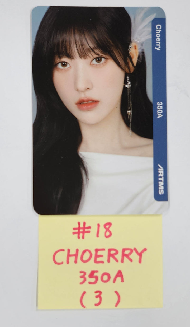 ARTMS "Lunar Theory" 2025 World Tour - Official cream double class objet Photocard [25.3.24]