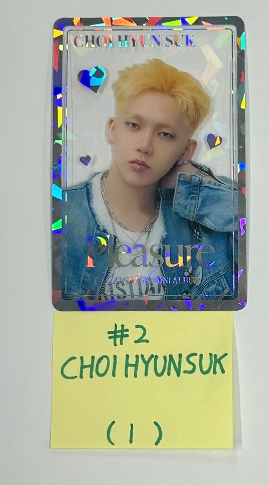 TREASURE "PLEASURE" - Official Trading Photocard (1) [25.3.24]