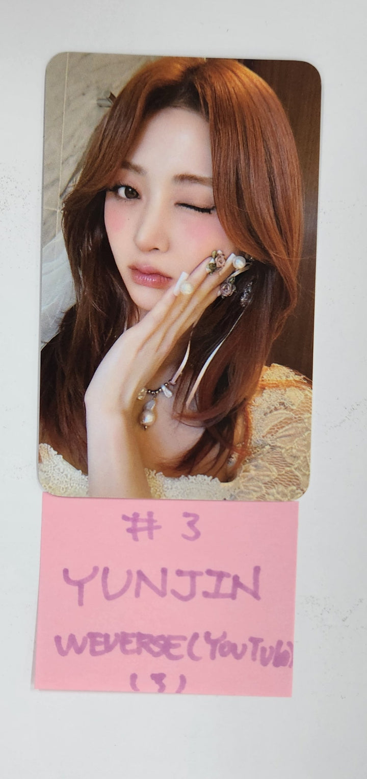 Le Sserafim "Hot" - Weverse Shop (YouTube) Gift Photocard [Compact Ver.] [25.3.25]