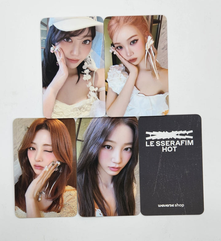 Le Sserafim "Hot" - Weverse Shop (YouTube) Gift Photocard [Compact Ver.] [25.3.25]