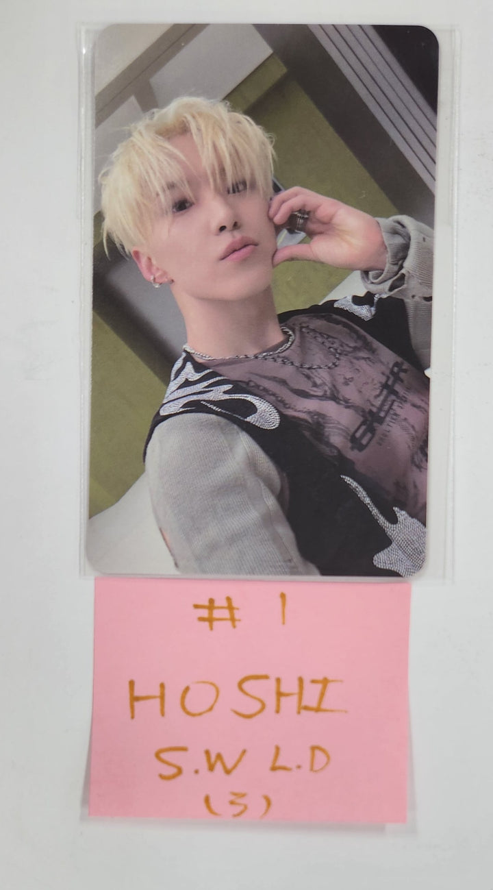 Hoshi x Woozi (Of SEVENTEEN) "BEAM" - Soundwave Lucky Draw Event Photocard [25.3.25]