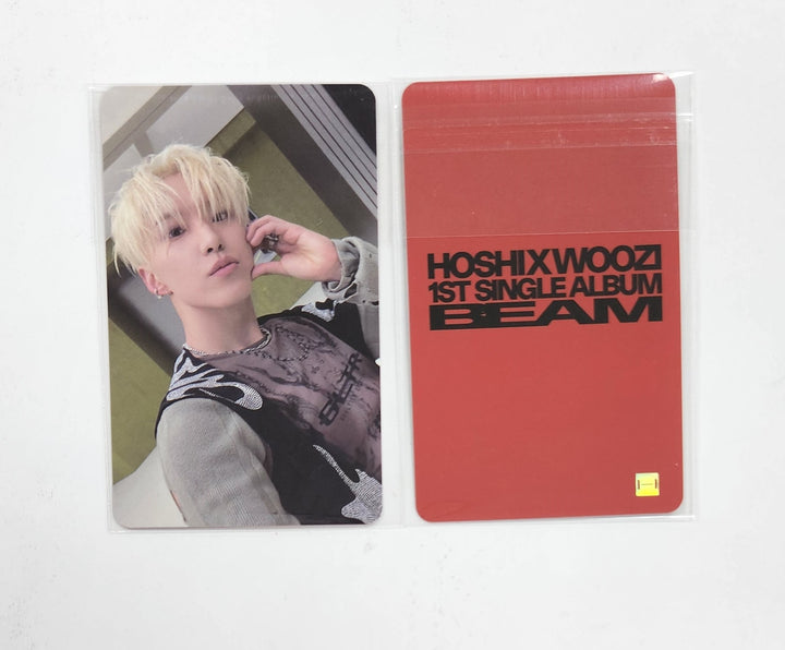 Hoshi x Woozi (Of SEVENTEEN) "BEAM" - Soundwave Lucky Draw Event Photocard [25.3.25]