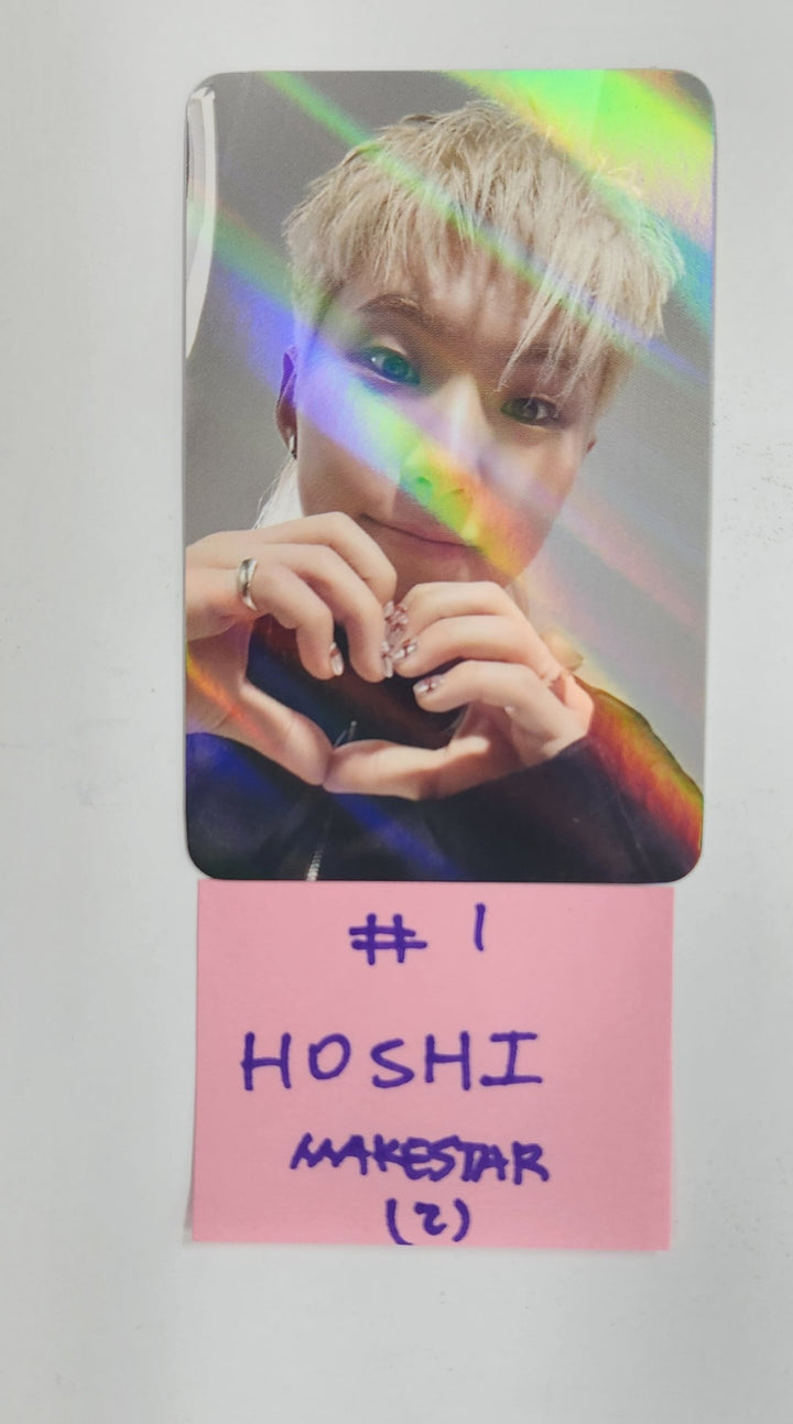 Hoshi x Woozi (Of SEVENTEEN) "BEAM" - Makestar Pre-Order Benefit Hologram Photocard [25.3.25]