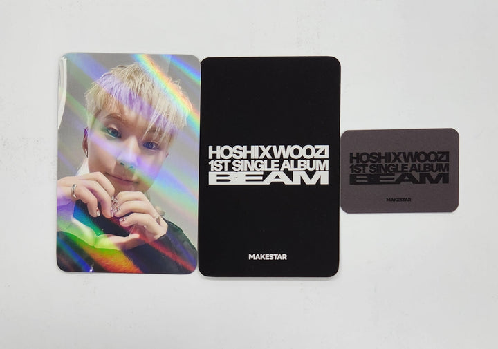 Hoshi x Woozi (Of SEVENTEEN) "BEAM" - Makestar Pre-Order Benefit Hologram Photocard [25.3.25]