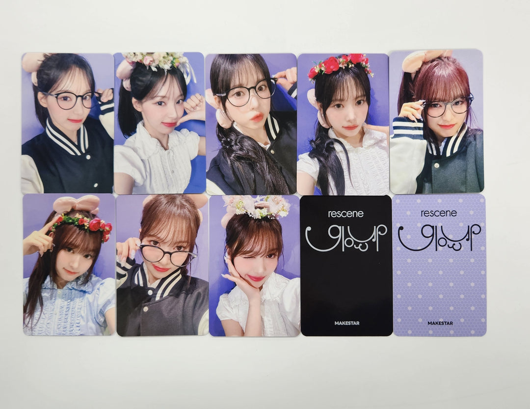 RESCENE "Glow Up" - Makestar Fansign Event Photocard [25.3.25]
