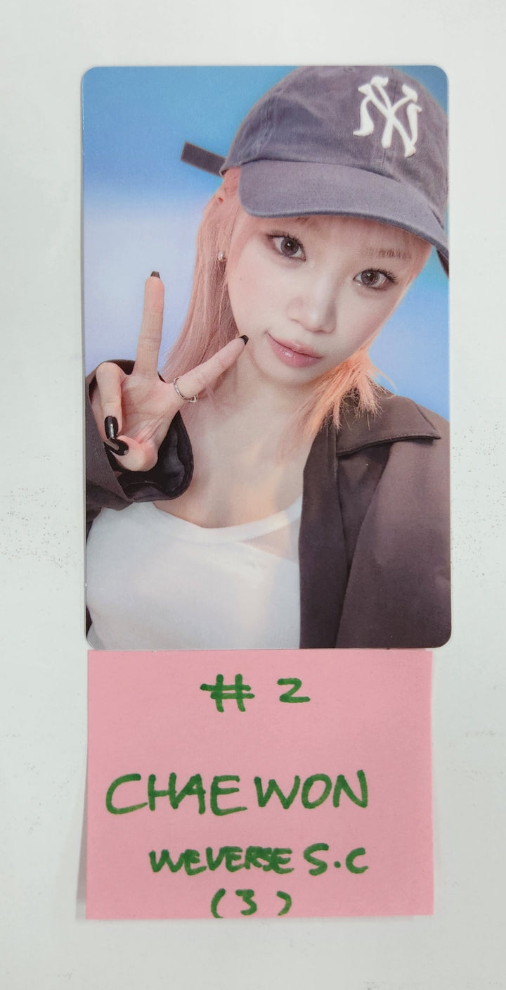 Le Sserafim "Hot" - Weverse Shop Studio Choom Event Photocard [25.3.25] - Must Read !