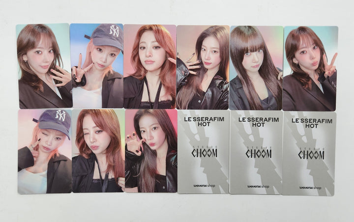 Le Sserafim "Hot" - Weverse Shop Studio Choom Event Photocard [25.3.25] - Must Read !
