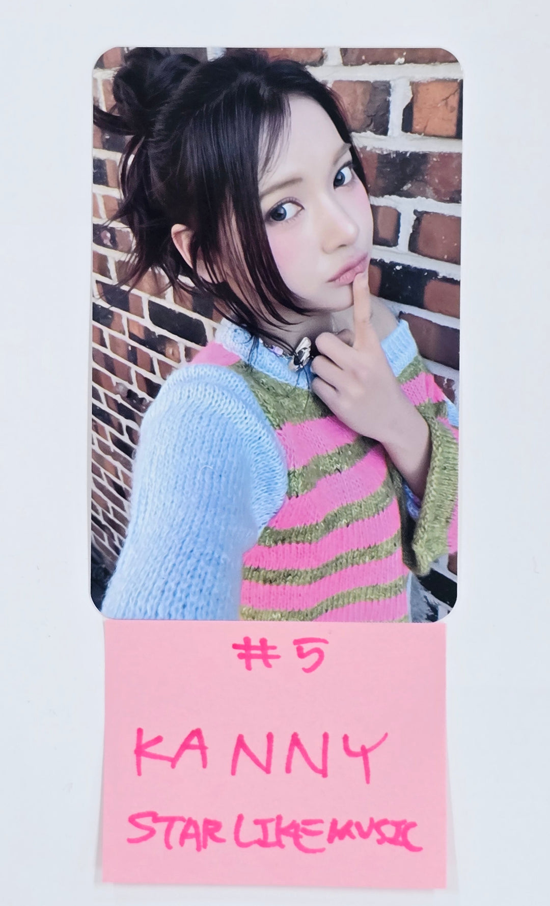 SAY MY NAME "My Name Is..." - Star Like Music Fansign Event Photocard [25.3.25]
