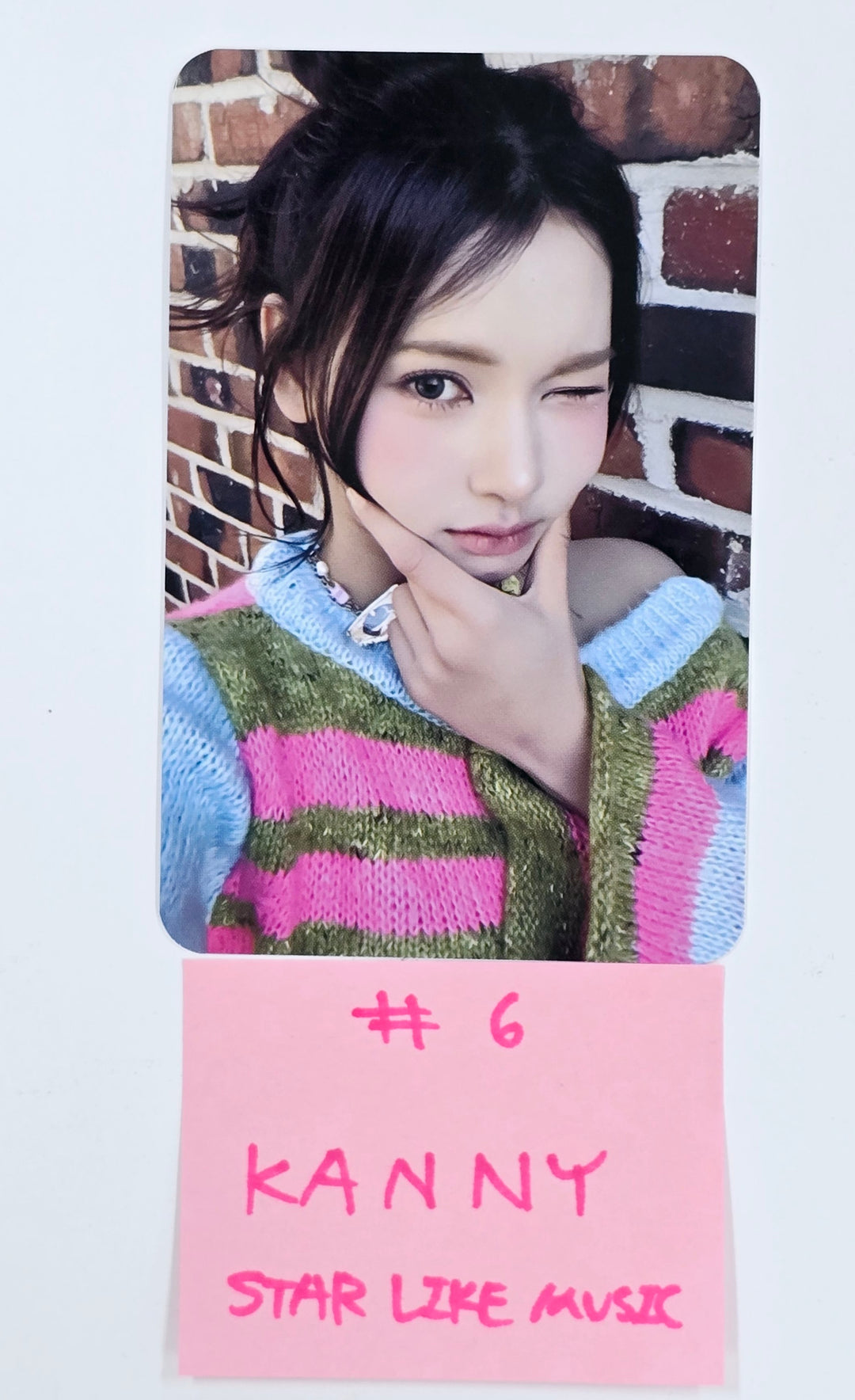SAY MY NAME "My Name Is..." - Star Like Music Fansign Event Photocard [25.3.25]