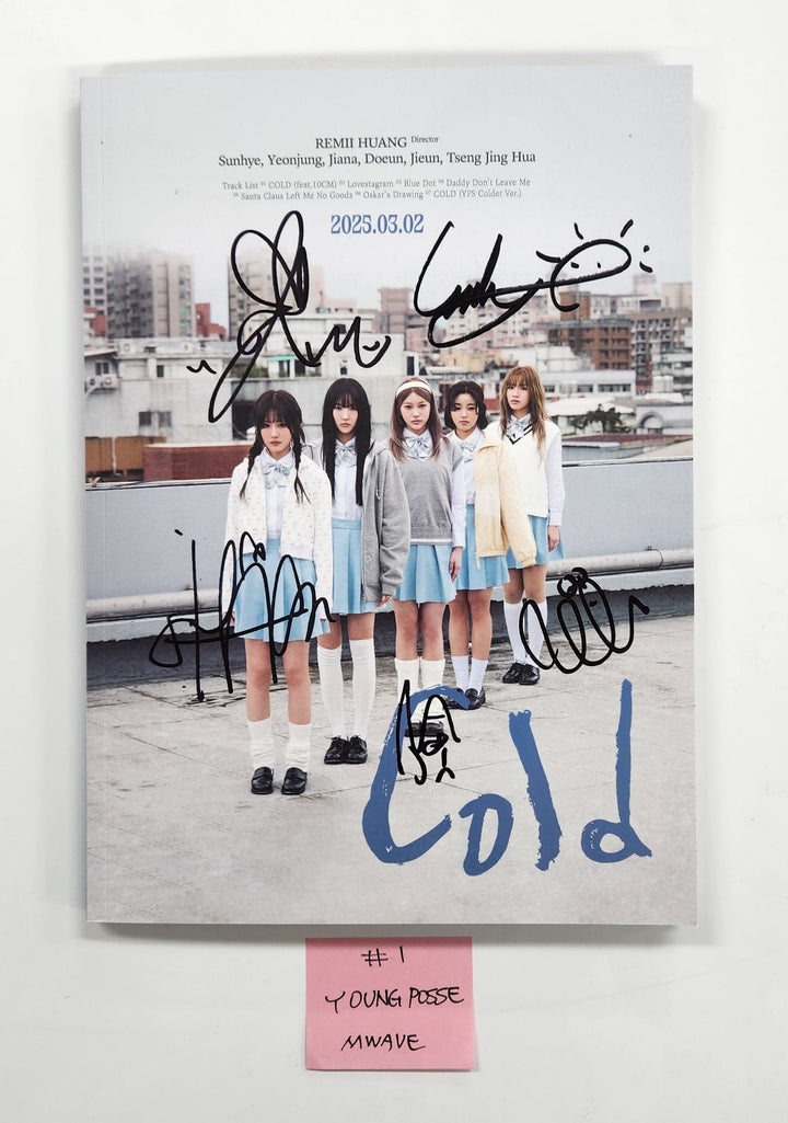 YOUNG POSSE "Cold" - Hand Autographed(Signed) Album [25.3.25]